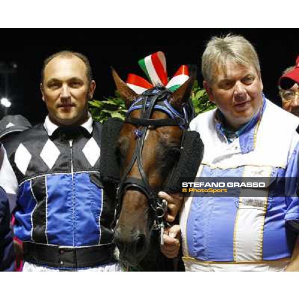 Maik Esper and Holger Ehlert with Looney Tunes after winning the race off of the Campionato Europeo 2010 Cesena, 4th sept. 2010 ph.StefanoGrasso