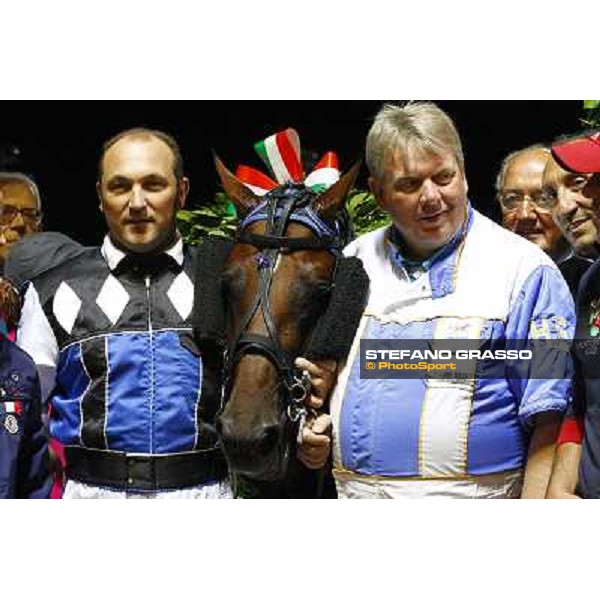Maik Esper and Holger Ehlert with Looney Tunes after winning the race off of the Campionato Europeo 2010 Cesena, 4th sept. 2010 ph.StefanoGrasso