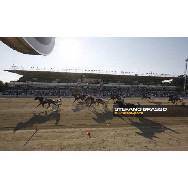 finish of the Gran Premio avv. Marangoni filly Torino-Stupinigi racetrack, 12th sept. 2010 ph. Stefano Grasso