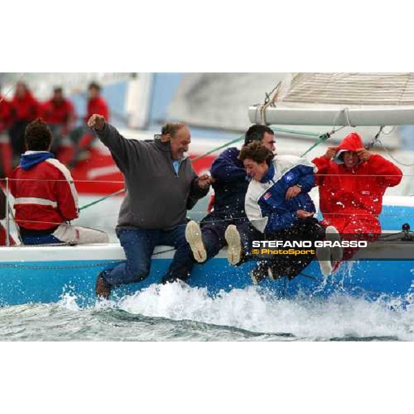 E\' l\' Arcangelo Azzurro International Sailing Week Yacht Club Adriaco Triest, 25th september 2004 ph. Stefano Grasso