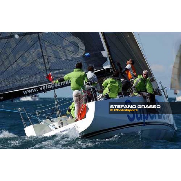 Squalo Bianco 2nd day International Sailing Week Yacht Club Adriaco Triest, 26th september 2004 ph. Stefano Grasso
