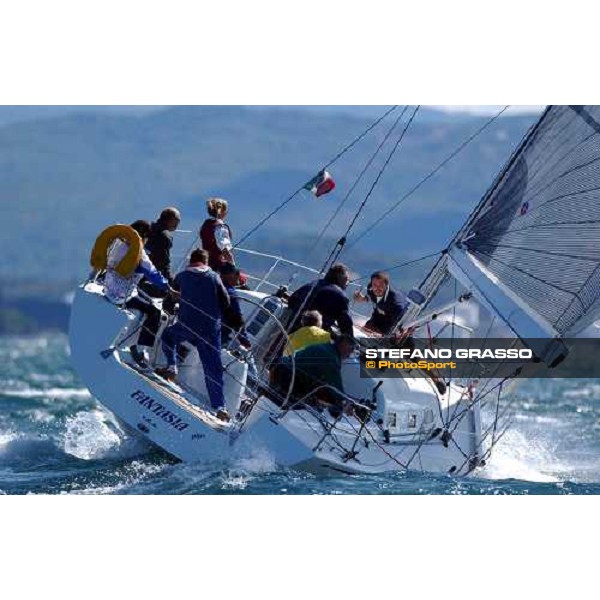 Fantasia Plus 2nd day International Sailing Week Yacht Club Adriaco Triest, 26th september 2004 ph. Stefano Grasso