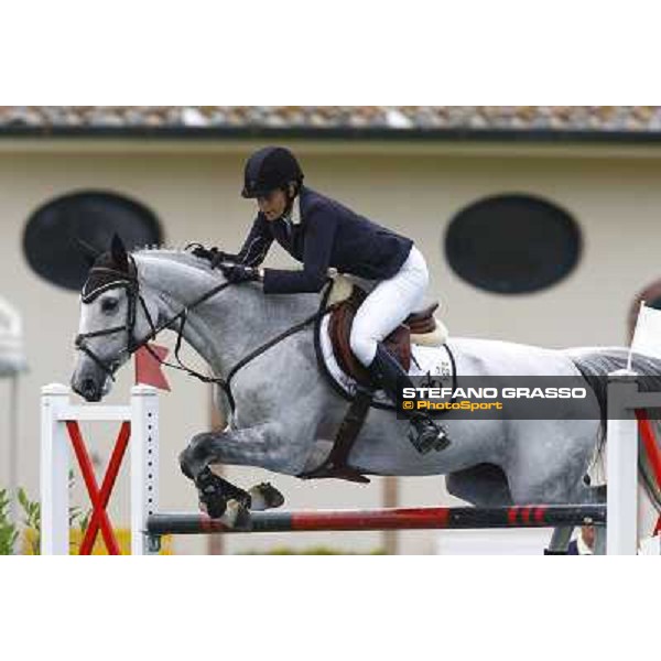 Athina Onassis on Uceline jumps during the Prix nr. 7 - Monte dei Paschi di Siena Spa La Bagnaia (SI), 17th sept. 2010 ph. Stefano Grasso