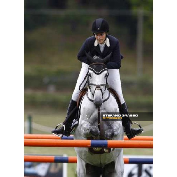 Athina Onassis on Uceline jumps during the Prix nr. 7 - Monte dei Paschi di Siena Spa La Bagnaia (SI), 17th sept. 2010 ph. Stefano Grasso