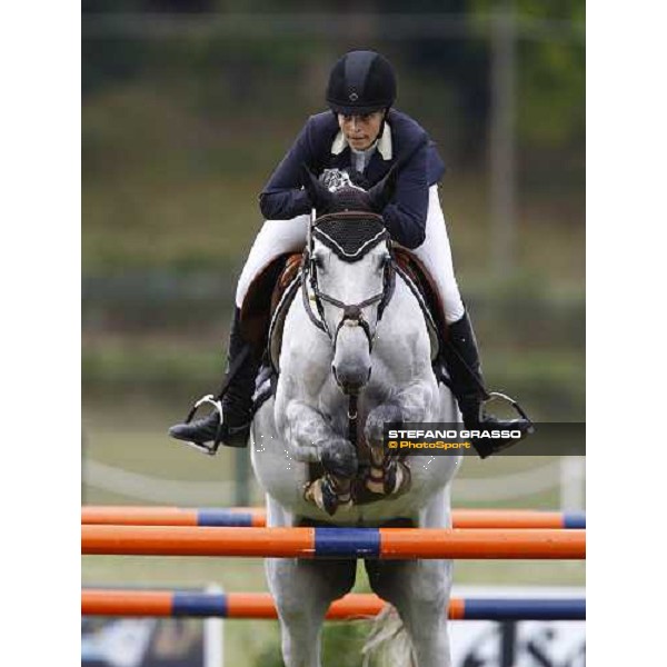 Athina Onassis on Uceline jumps during the Prix nr. 7 - Monte dei Paschi di Siena Spa La Bagnaia (SI), 17th sept. 2010 ph. Stefano Grasso