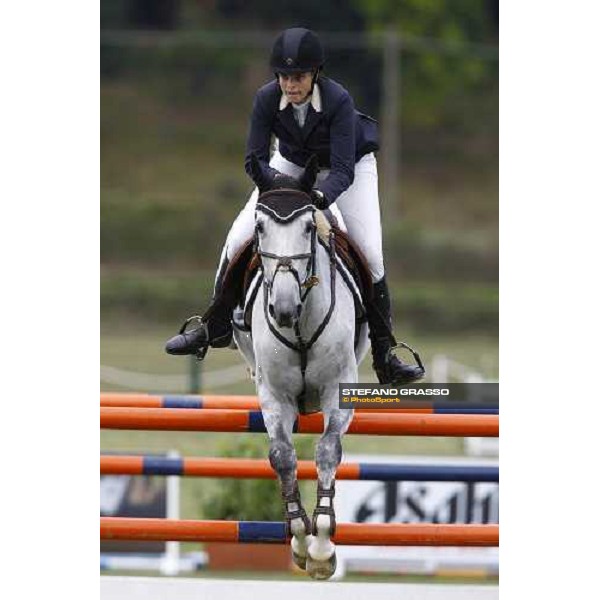 Athina Onassis on Uceline jumps during the Prix nr. 7 - Monte dei Paschi di Siena Spa La Bagnaia (SI), 17th sept. 2010 ph. Stefano Grasso