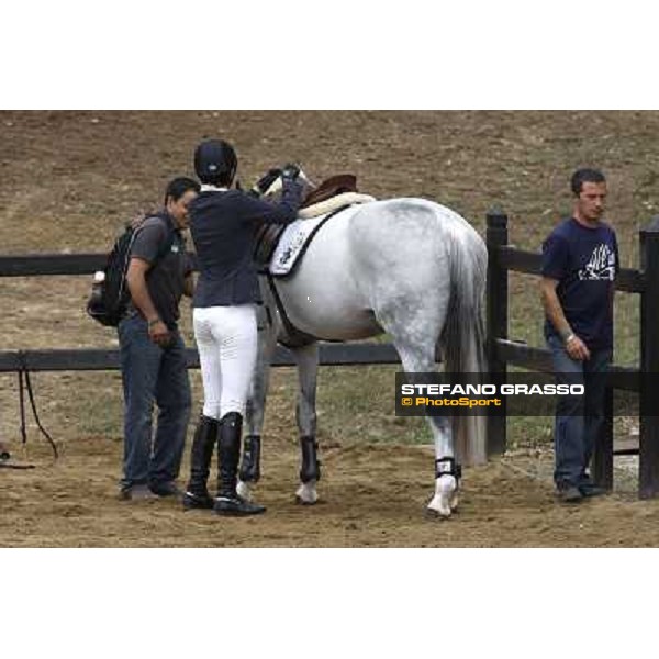 Athina Onassis and Uceline La Bagnaia (SI), 17th sept. 2010 ph. Stefano Grasso