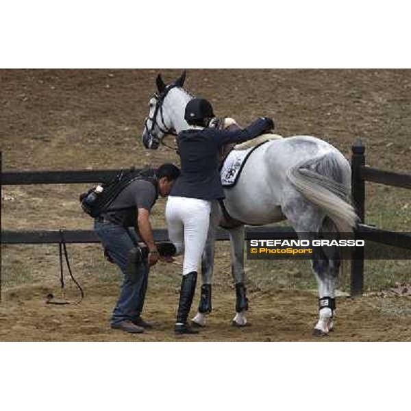 Athina Onassis and Uceline La Bagnaia (SI), 17th sept. 2010 ph. Stefano Grasso