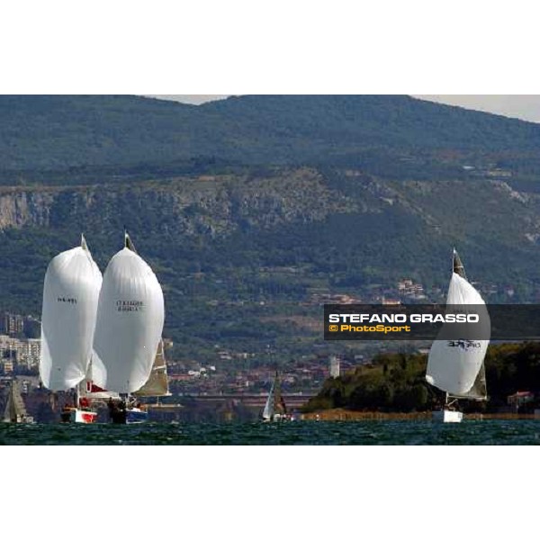 Umana, Selavy and Sixth Group 2nd day International Sailing Week Yacht Club Adriaco Triest, 26th september 2004 ph. Stefano Grasso