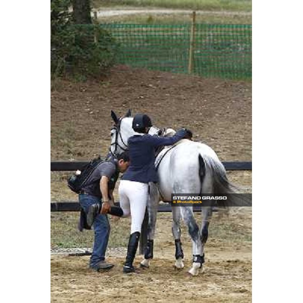 Athina Onassis and Uceline La Bagnaia (SI), 17th sept. 2010 ph. Stefano Grasso