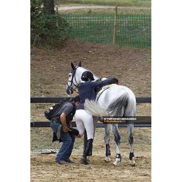 Athina Onassis and Uceline La Bagnaia (SI), 17th sept. 2010 ph. Stefano Grasso