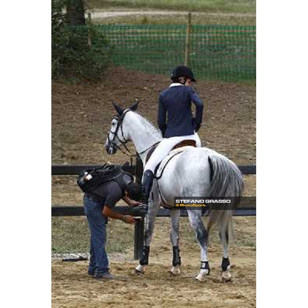Athina Onassis and Uceline La Bagnaia (SI), 17th sept. 2010 ph. Stefano Grasso
