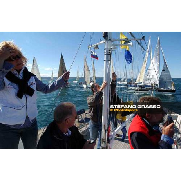 start 2nd day International Sailing Week Yacht Club Adriaco Triest, 26th september 2004 ph. Stefano Grasso
