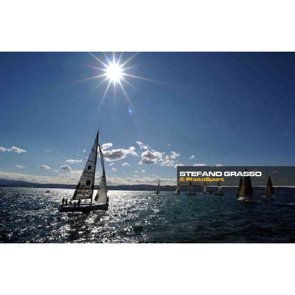 two minutes to start 2nd day International Sailing Week Yacht Club Adriaco Triest, 26th september 2004 ph. Stefano Grasso