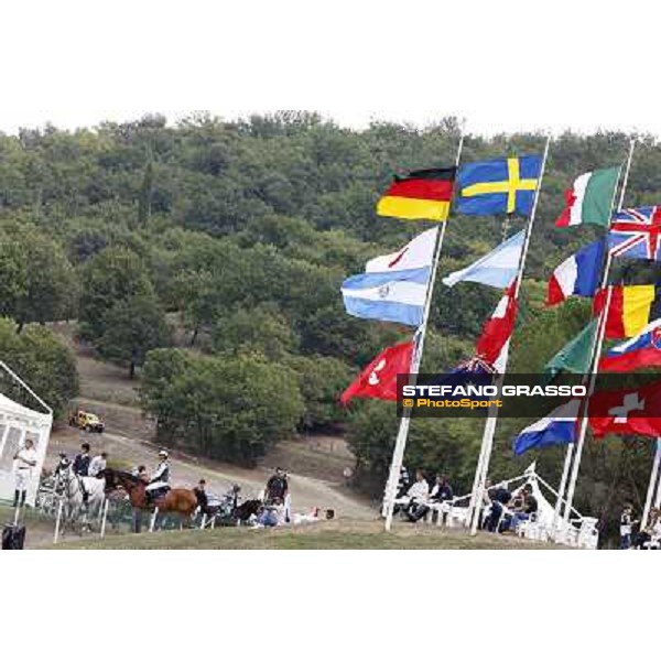Athina Onassis and Uceline La Bagnaia (SI), 17th sept. 2010 ph. Stefano Grasso