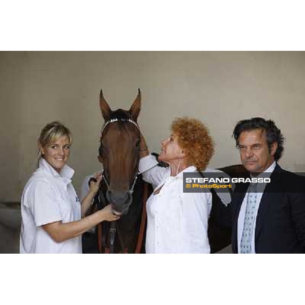Ornella Vanoni, Bruno Grizzetti and Bending Bal Milan - San Siro, 19th sept. 2010 ph. Stefano Grasso