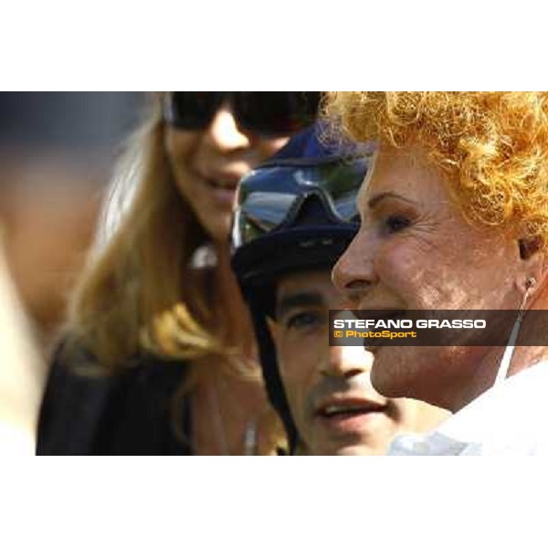 Ornella Vanoni and Dario Vargiu Milan - San Siro, 19th sept. 2010 ph. Stefano Grasso