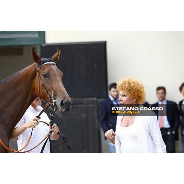 Ornella Vanoni and Bending Bal Milan - San Siro, 19th sept. 2010 ph. Stefano Grasso