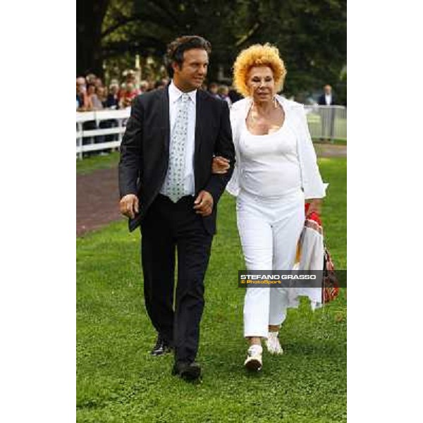 Ornella Vanoni and Bruno Grizzetti Milan - San Siro, 19th sept. 2010 ph. Stefano Grasso