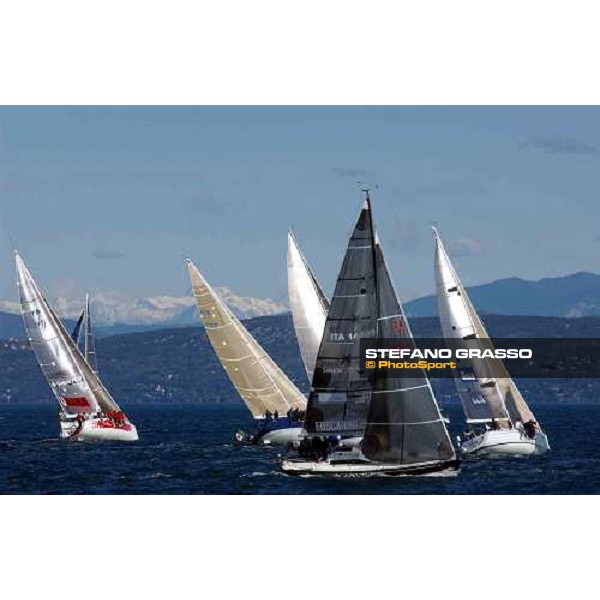 start 2nd day International Sailing Week Yacht Club Adriaco Triest, 26th september 2004 ph. Stefano Grasso