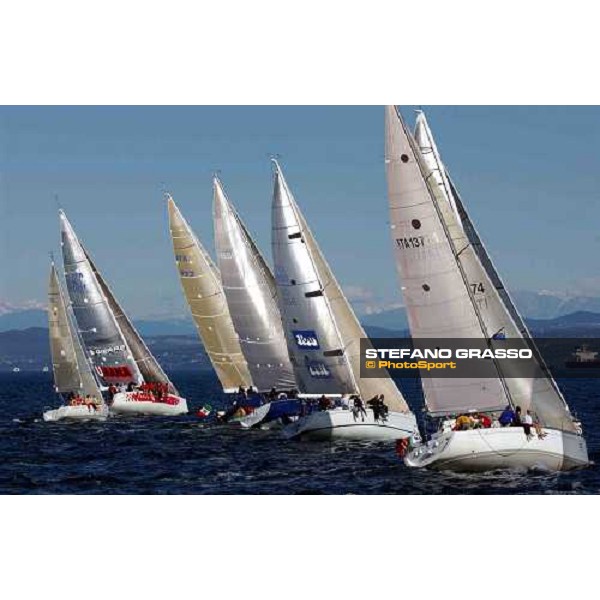 start 2nd day International Sailing Week Yacht Club Adriaco Triest, 26th september 2004 ph. Stefano Grasso