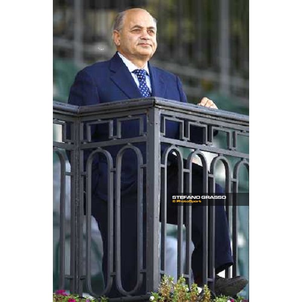 the trainer Vittorio Caruso pictured at San Siro Milan - San Siro, 19th sept. 2010 ph. Stefano Grasso