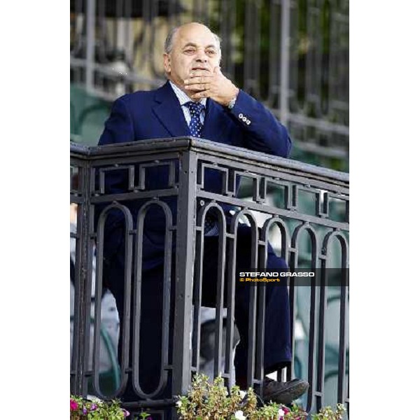 the trainer Vittorio Caruso pictured at San Siro Milan - San Siro, 19th sept. 2010 ph. Stefano Grasso
