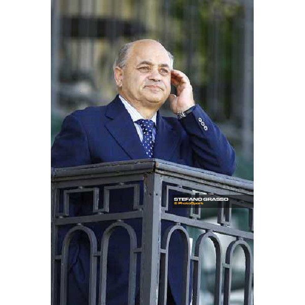 the trainer Vittorio Caruso pictured at San Siro Milan - San Siro, 19th sept. 2010 ph. Stefano Grasso