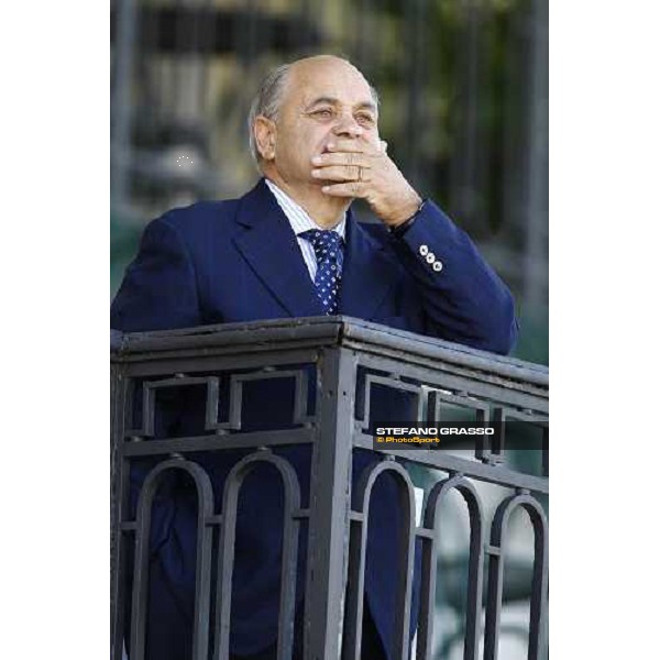 the trainer Vittorio Caruso pictured at San Siro Milan - San Siro, 19th sept. 2010 ph. Stefano Grasso