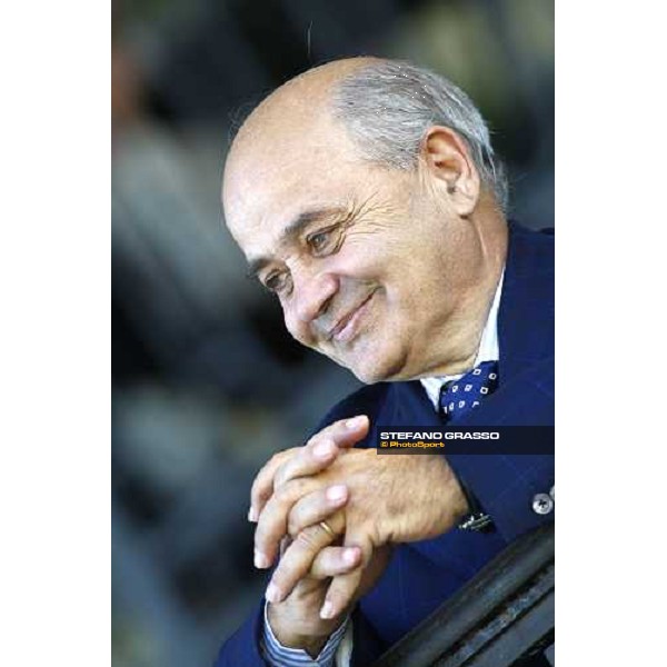 the trainer Vittorio Caruso pictured at San Siro Milan - San Siro, 19th sept. 2010 ph. Stefano Grasso