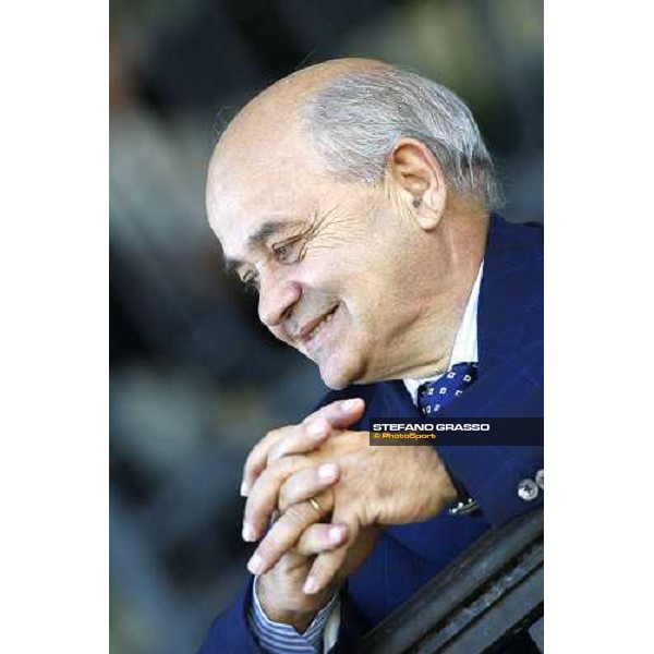 the trainer Vittorio Caruso pictured at San Siro Milan - San Siro, 19th sept. 2010 ph. Stefano Grasso