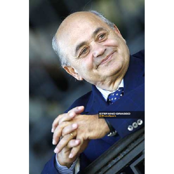 the trainer Vittorio Caruso pictured at San Siro Milan - San Siro, 19th sept. 2010 ph. Stefano Grasso