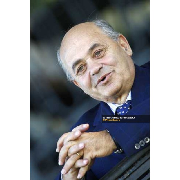 the trainer Vittorio Caruso pictured at San Siro Milan - San Siro, 19th sept. 2010 ph. Stefano Grasso