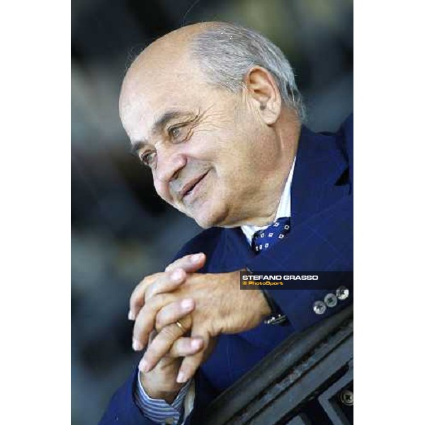 the trainer Vittorio Caruso pictured at San Siro Milan - San Siro, 19th sept. 2010 ph. Stefano Grasso