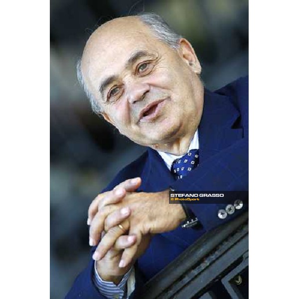 the trainer Vittorio Caruso pictured at San Siro Milan - San Siro, 19th sept. 2010 ph. Stefano Grasso