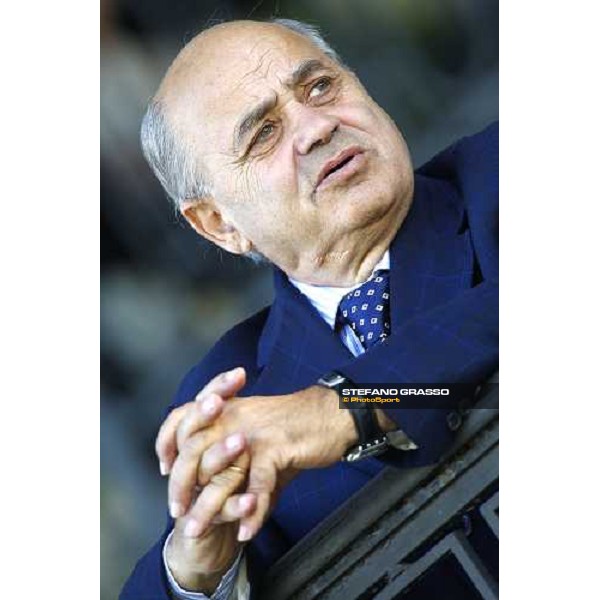 the trainer Vittorio Caruso pictured at San Siro Milan - San Siro, 19th sept. 2010 ph. Stefano Grasso