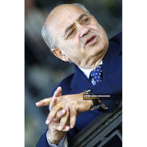 the trainer Vittorio Caruso pictured at San Siro Milan - San Siro, 19th sept. 2010 ph. Stefano Grasso