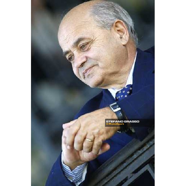 the trainer Vittorio Caruso pictured at San Siro Milan - San Siro, 19th sept. 2010 ph. Stefano Grasso
