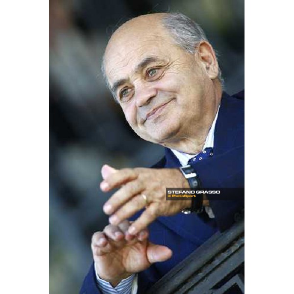 the trainer Vittorio Caruso pictured at San Siro Milan - San Siro, 19th sept. 2010 ph. Stefano Grasso