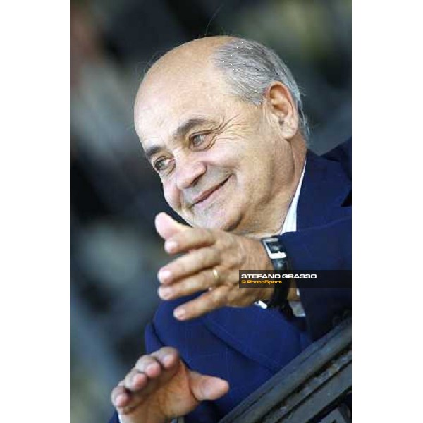 the trainer Vittorio Caruso pictured at San Siro Milan - San Siro, 19th sept. 2010 ph. Stefano Grasso