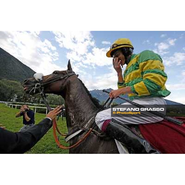 James Reveley and Rigoureux win the 71¡ Gran Premio Merano Forst Merano - Maia, 26th sept. 2010 ph. Stefano Grasso