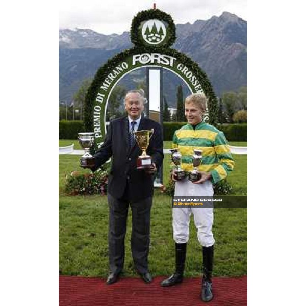 James Reveley and Rigoureux win the 71¡ Gran Premio Merano Forst Merano - Maia, 26th sept. 2010 ph. Stefano Grasso