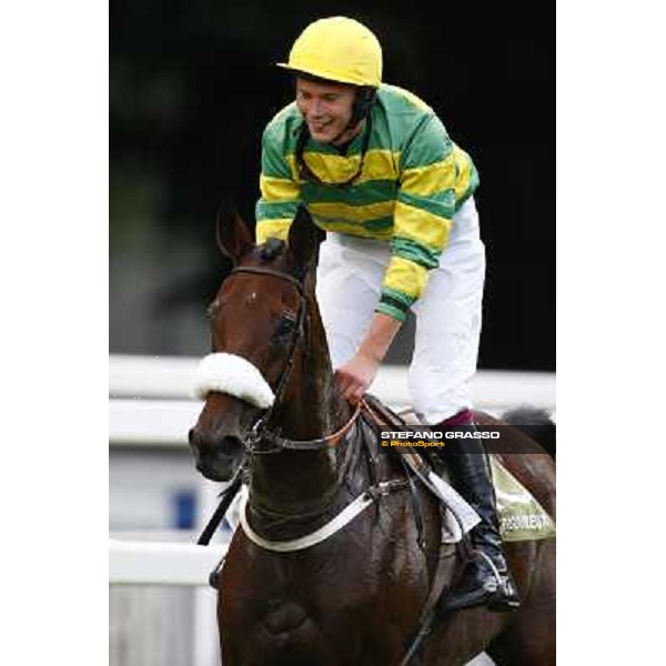 James Reveley and Rigoureux win the 71¡ Gran Premio Merano Forst Merano - Maia, 26th sept. 2010 ph. Stefano Grasso