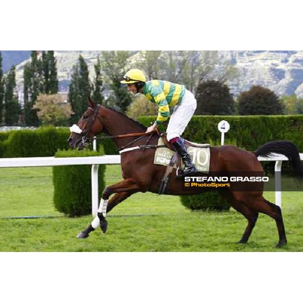 James Reveley and Rigoureux win the 71¡ Gran Premio Merano Forst Merano - Maia, 26th sept. 2010 ph. Stefano Grasso