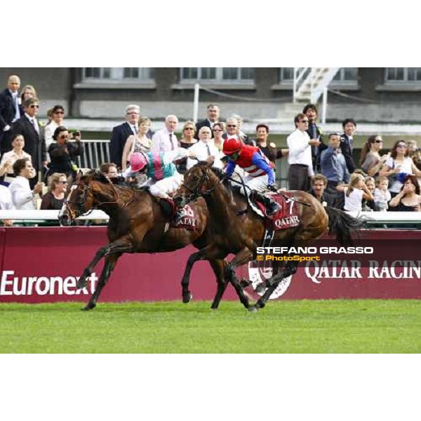 Ryan Moore and Workforce win the Qatar Prix de l\'Arc de Triomphe beating Nakayama Festa Paris - Longchamp, 3rd oct. 2010 ph. Stefano Grasso