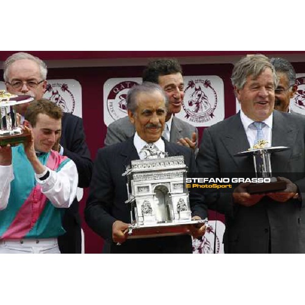 Ryan Moore and Workforce win the Qatar Prix de l\'Arc de Triomphe beating Nakayama Festa Paris - Longchamp, 3rd oct. 2010 ph. Stefano Grasso