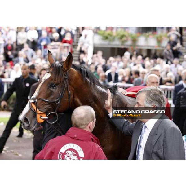 Ryan Moore and Workforce win the Qatar Prix de l\'Arc de Triomphe beating Nakayama Festa Paris - Longchamp, 3rd oct. 2010 ph. Stefano Grasso