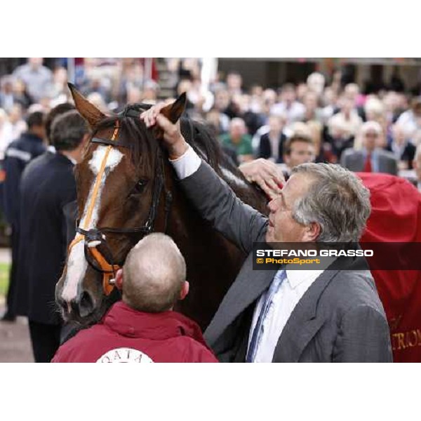 Ryan Moore and Workforce win the Qatar Prix de l\'Arc de Triomphe beating Nakayama Festa Paris - Longchamp, 3rd oct. 2010 ph. Stefano Grasso