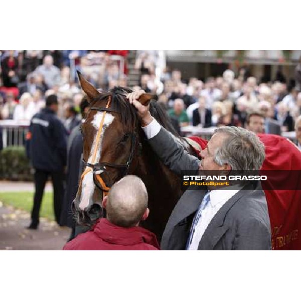 Ryan Moore and Workforce win the Qatar Prix de l\'Arc de Triomphe beating Nakayama Festa Paris - Longchamp, 3rd oct. 2010 ph. Stefano Grasso