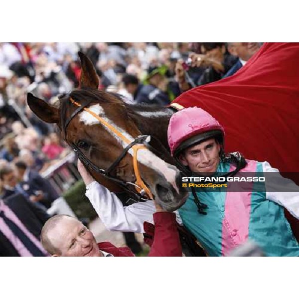Ryan Moore and Workforce win the Qatar Prix de l\'Arc de Triomphe beating Nakayama Festa Paris - Longchamp, 3rd oct. 2010 ph. Stefano Grasso